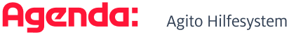 Homepage für Help Center „Agito Hilfesystem“